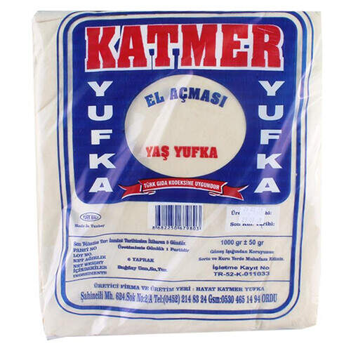 Katmer Yaş Yufka 6 Yaprak