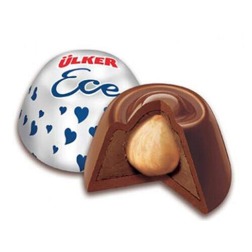 Ülker Ece Dökme Fındıklı Çikolata Kg.