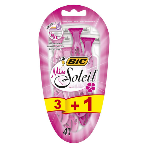 Bic Miss Soleıl 3 Bıçaklı 3+1 Li