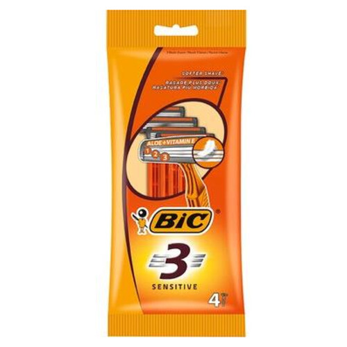 Bic Sensıtıve 3 Bıçak 4lü Poşet