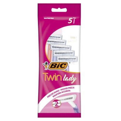 Bic Twin Lady Çift Bıcak 5li Poşet