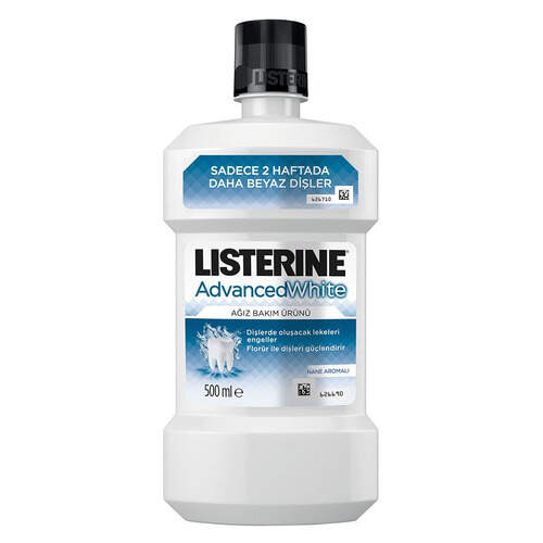 Listerine Advance White Hafif Tat 500 Ml