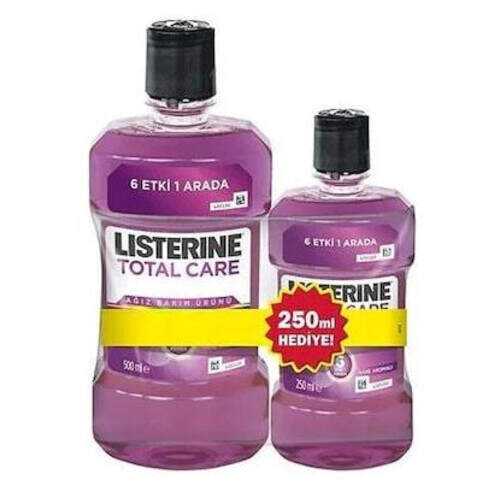 Listerine Total Care 500 Ml + 250 Ml.