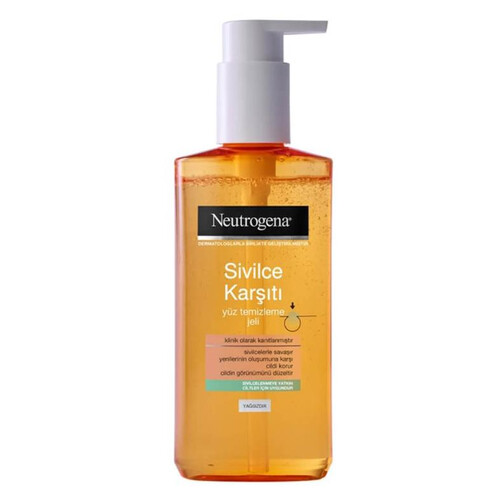 Neutrogena Yağsız Temizleme Jeli 200 Ml