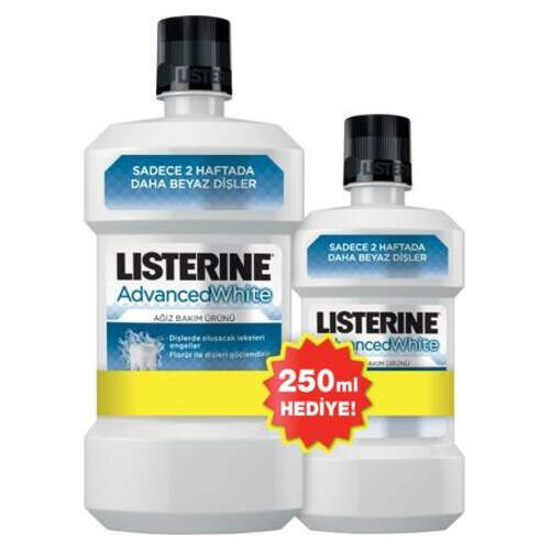 Listerine Advance Whıte 500+250 Ml