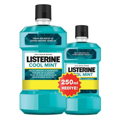 Listerine Coolmint 500 Ml+250 Ml