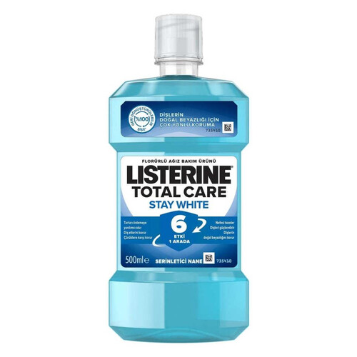 Listerine Total Care Stay Whıte 500 Ml