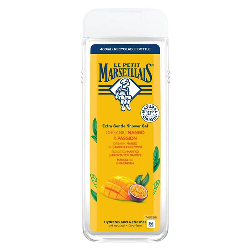 Lpm  Duş Jeli Organik Mango&çarkıfelek Meyvesi 400 Ml