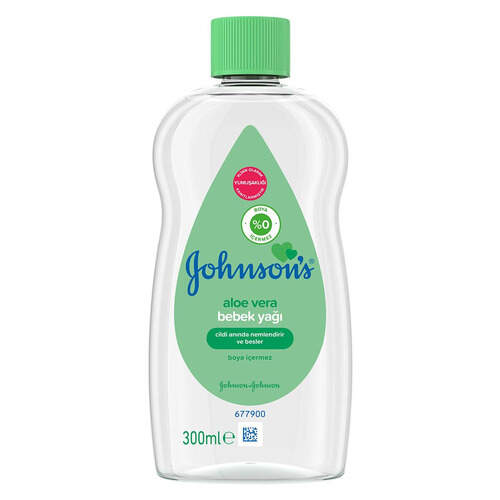 Johnsons Baby Yağ Aloe Vera 300 Ml.