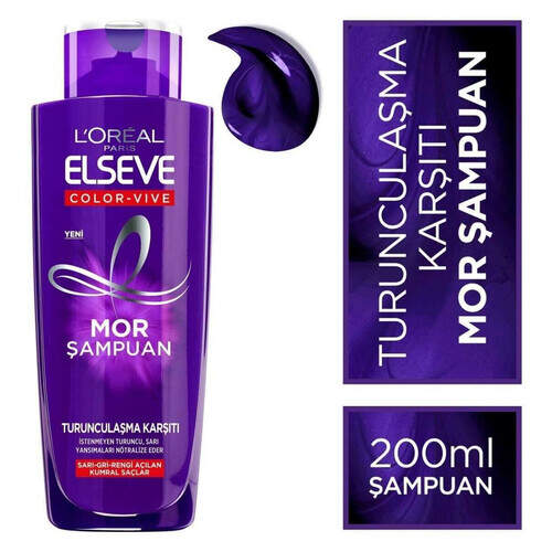 Elseve Mor Şampuan 200 Ml.