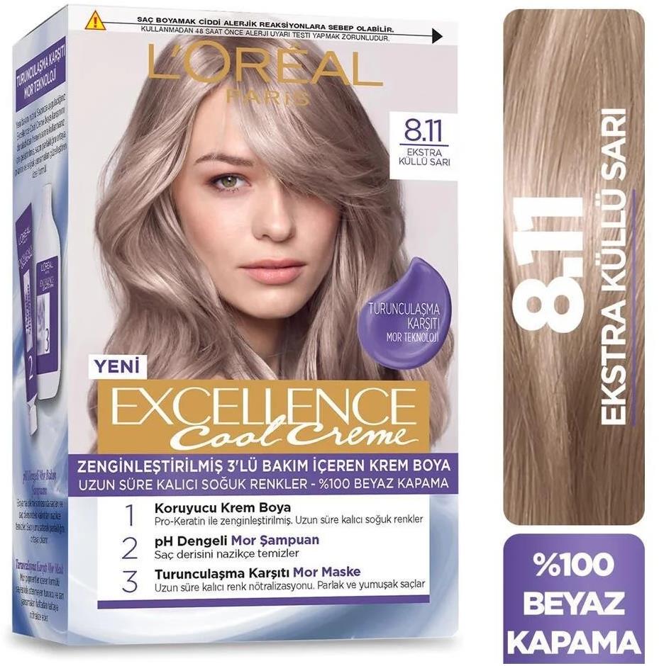 Loreal Excelence Cool Creem 8.11