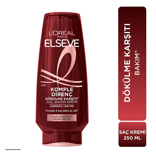 Elseve Saç Kremi Dökülme Karşıtı 250 Ml