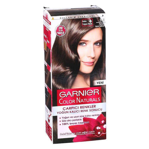 Garnier Color Naturals Parlak Açık Kahve 5.