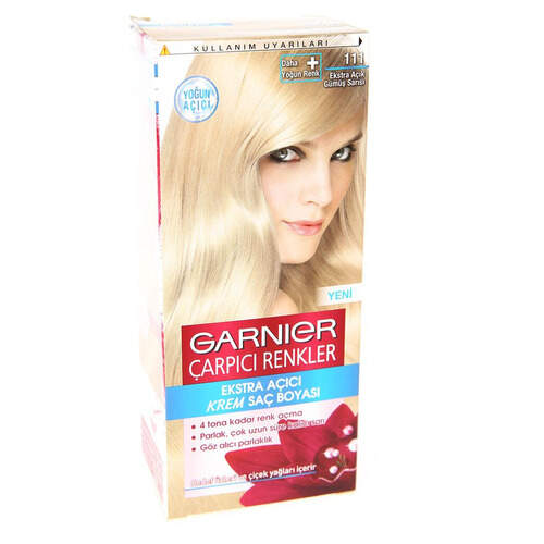Garnier Çarpıcı Renkler Extra Açık Gümüş Sarı 111