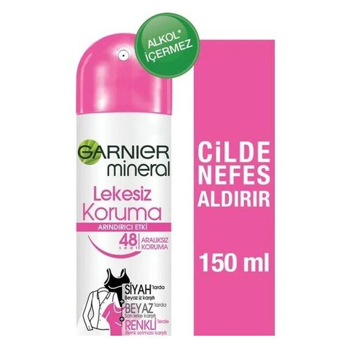 Garnıer Deo Mıneral Ferah 150 Ml.lekesiz Koruma