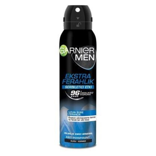 Garnier Men Deodorant Ekstra Ferahlık Aeresol 150 Ml