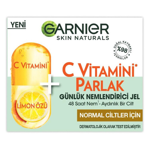 Garnier C Vitamini Parlak Günlük Nemlendirici Jel 50ml