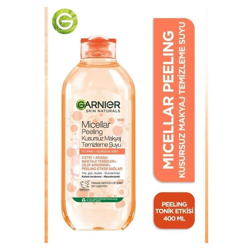 Garnier Peeling Makyaj Temizleme Suyu 400 Ml