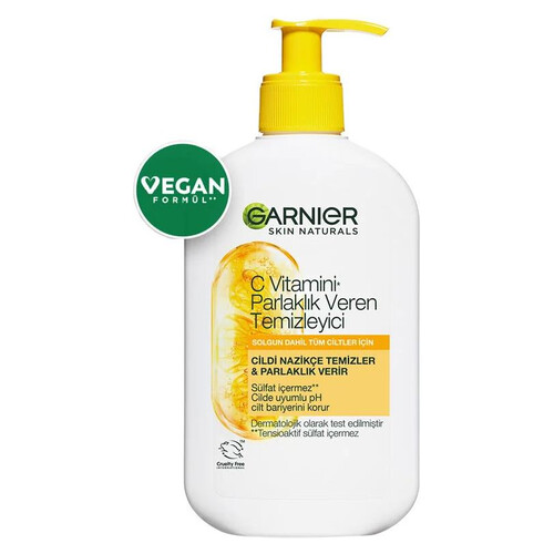 Garnier C Vitamini Parlaklık Veren Temizleme Jeli 250 Ml