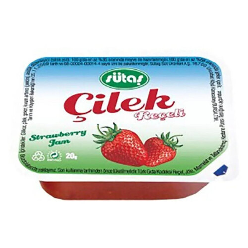 Sütaş Piknik Reçel Çilek 20 Gr
