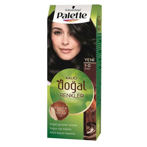 Palette Doğal Renk Siyah 1-0 50 Ml.