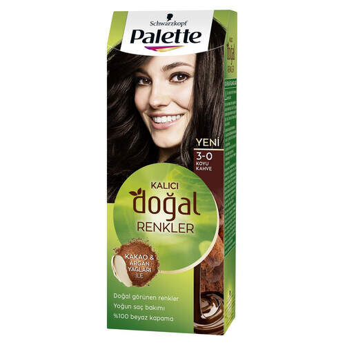 Palette Doğal Renk Koyu Kakao 3-0 50 Ml.