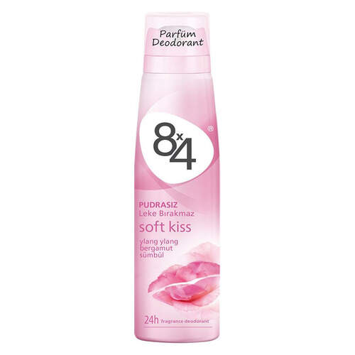 8*4 Deodorant Women Soft Kiss 150 Ml.