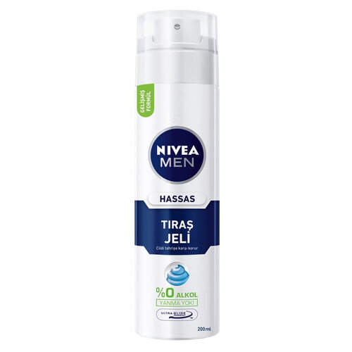 Nivea Tıraş Jeli Hassas 200 Ml.