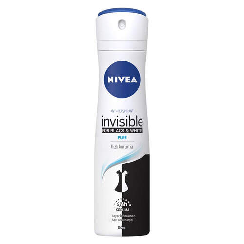 Nivea Deodorant Women İnvite B&w Pure 150 Ml.