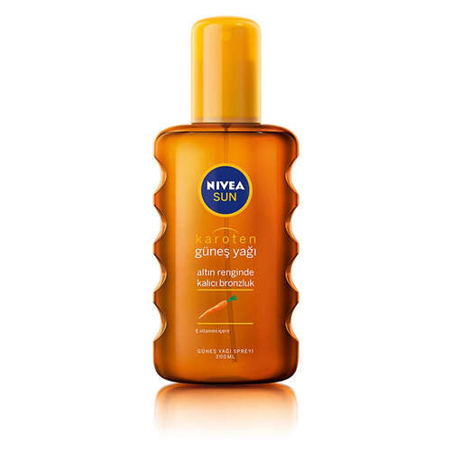 Nivea Sun Karoten Bronz Yağ Sprey 200 Ml.