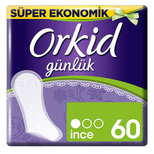 Orkid Yaprak Light 60'lı Günlük Ped