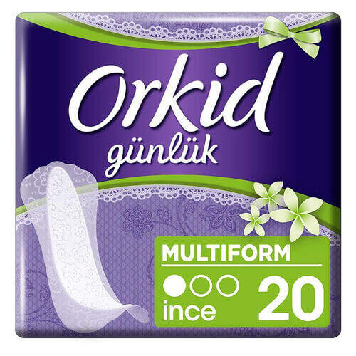 Orkid Yaprak Çiçek Bahçesi  Günlük Ped