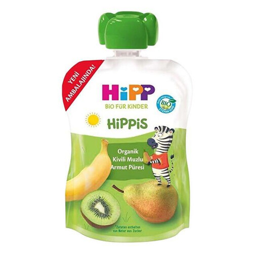 Hipp Organik Kivi Muz Armut Püresi 100 Gr