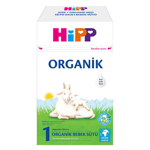 Hipp 1 Organik Keçi Sütlü Devam Sütü 400 Gr