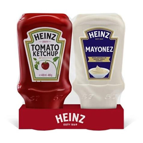 Heınz Ketçap 375 Gr+mayonez 330 Gr