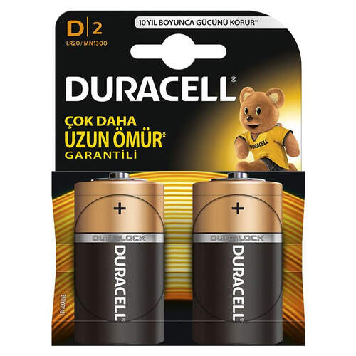 Duracell Büyük Pil 2'li