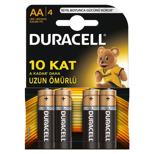 Duracell Kalem Pil 4'lü