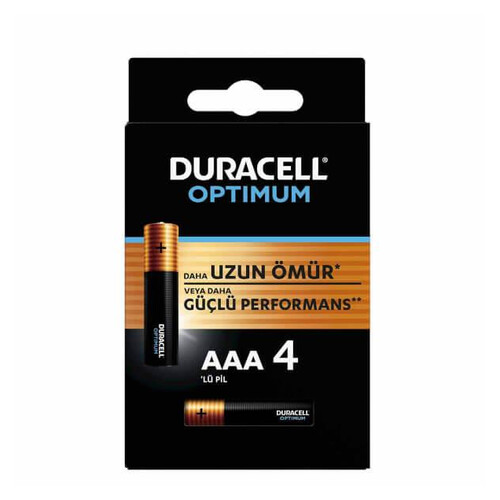 Duracell Aaa Optimum İnce Pil 4'lü