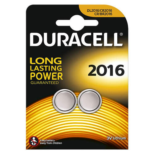 Duracell Düğme Pil 2016 2'li 3volt