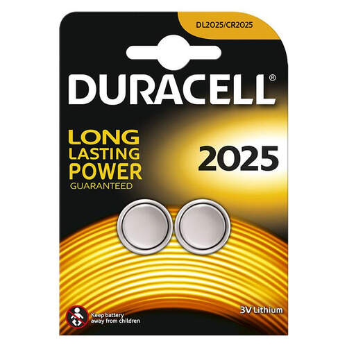 Duracell Düğme Pil 2025 2'li 3volt