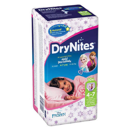 Huggies Dry Nites Small For Small Kız Çocuk Bezi (1)