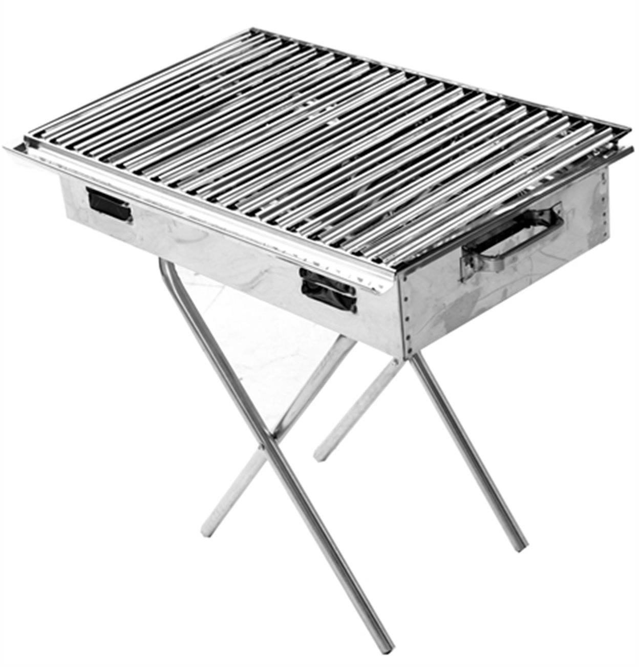 Cnr.katlanır Ayaklı Krom Mangal 30*40 Cm