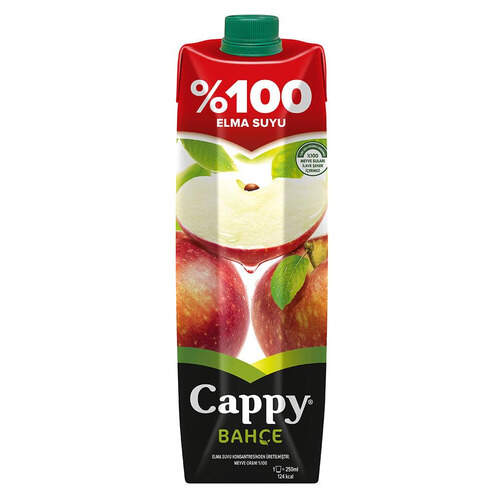 Cappy Meyve Suyu %100 Elma 1 Lt.