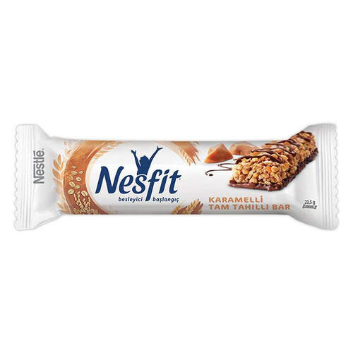 Nestle Nesfit Bar Karamelli Tam Tahıllı 23,5 Gr