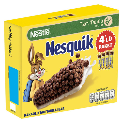Nestle Nesguik Tam Tahıllı Bar 4x25 Gr
