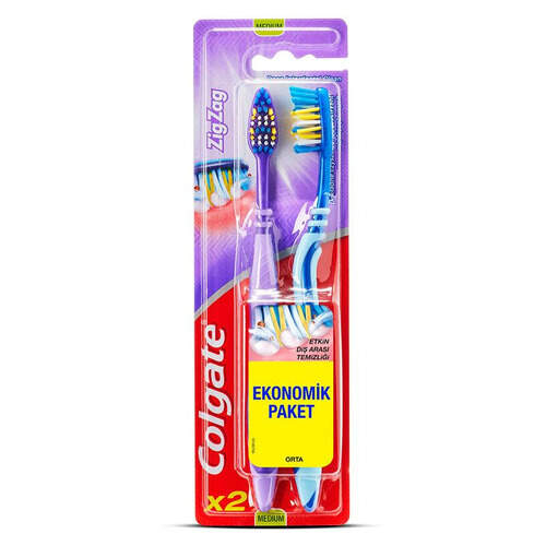 Colgate Zigzag Diş Fırçası 1+1