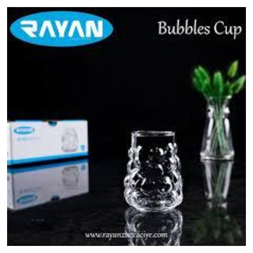 Rayan Bubbles Cup Kahve Yanı Bardak 6 Lı