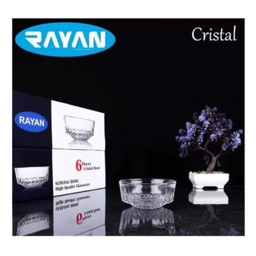 Rayan Cam Kristal 6 Lı Kase