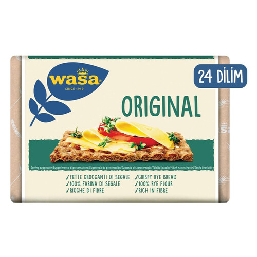 Wasa Gevrek 275gr.orıgınal Sade