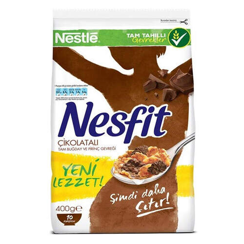 Nestle Nesfit Chocolate Gevrek 400 Gr.